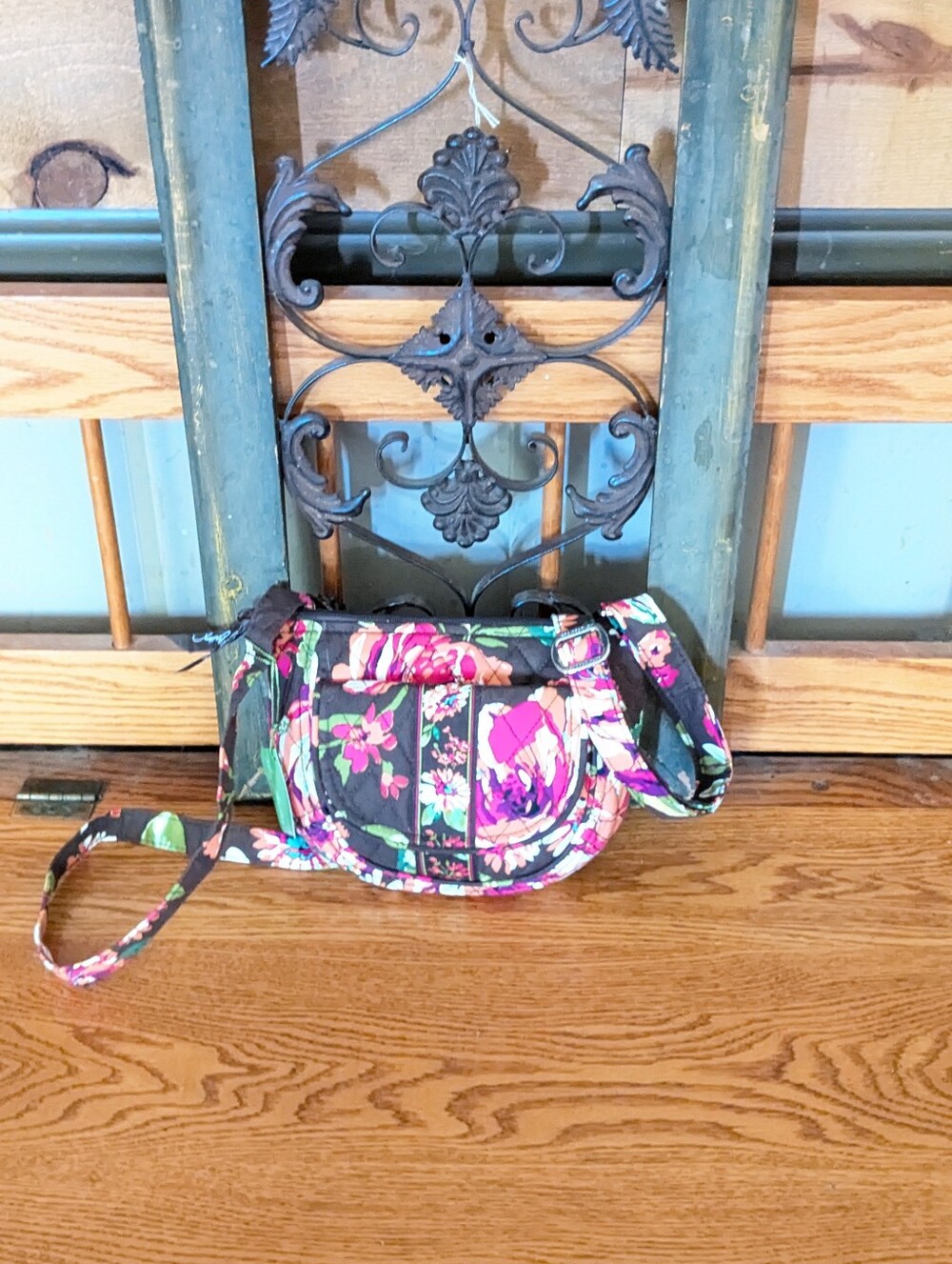 NWT Vera Bradley English Rose Lizzy Crossbody Bag